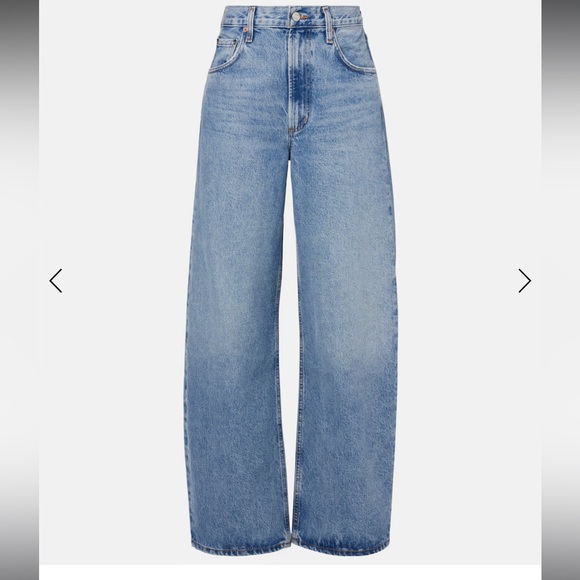 Agolde Denim - Agolde Low Slung Curve Classic Blue Women's Jeans